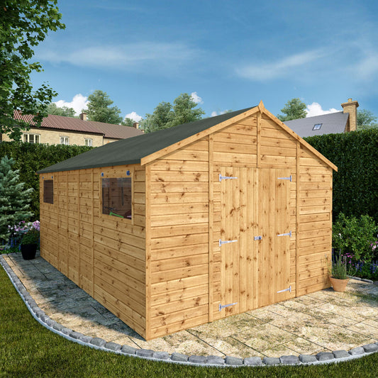 Mercia Premium Shiplap Apex Workshop 16'x10'