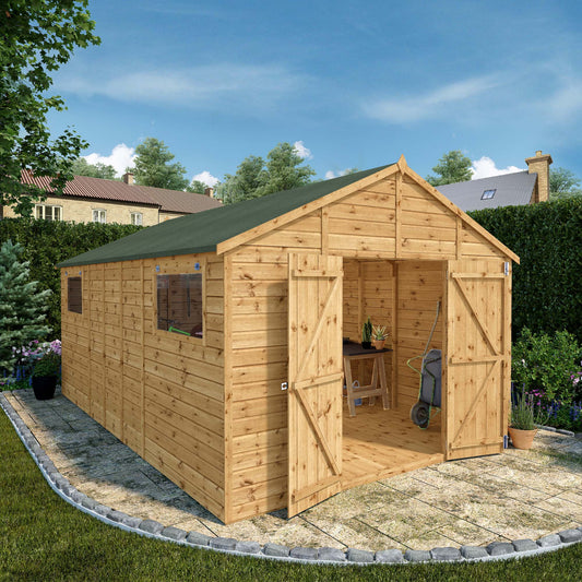 Mercia Premium Shiplap Apex Workshop 16'x10'