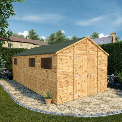 Mercia Premium Shiplap Apex Workshop 20'x10'