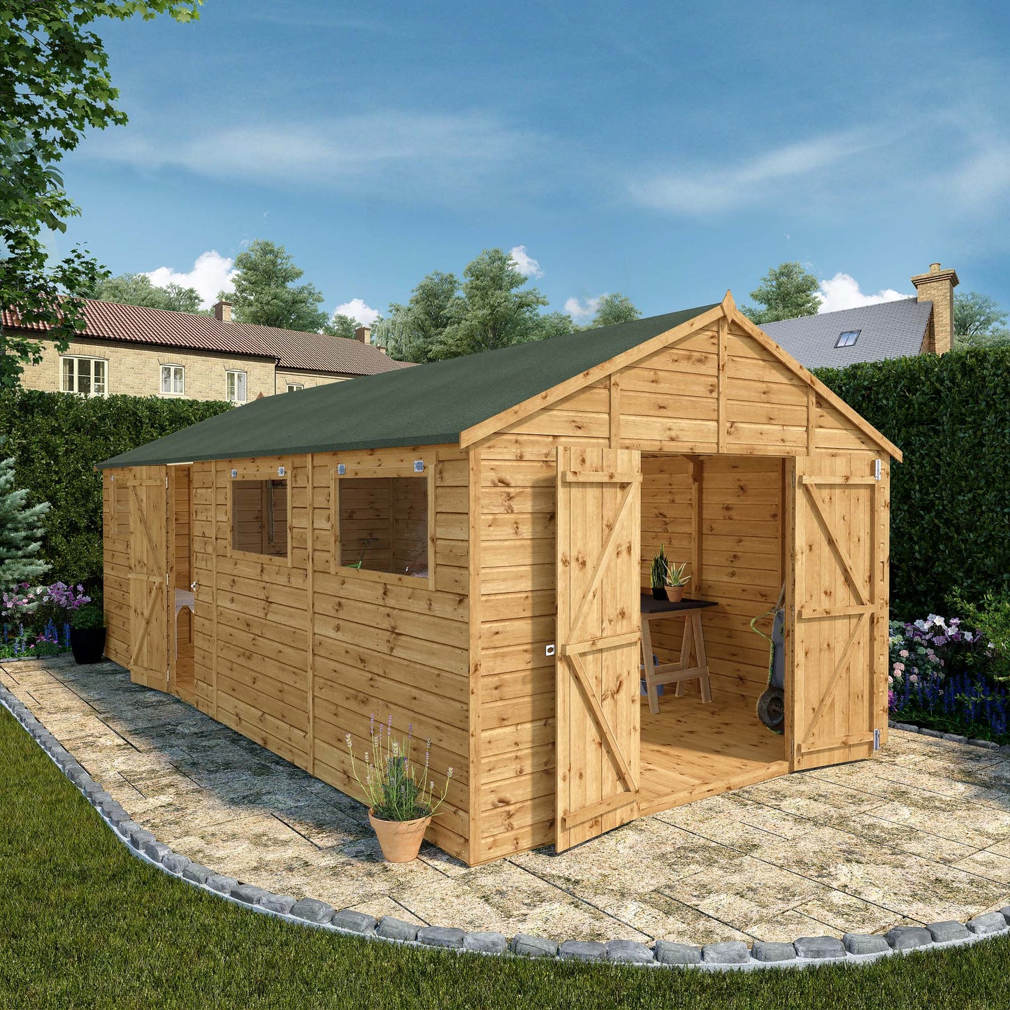 Mercia Premium Shiplap Apex Workshop 20'x10'