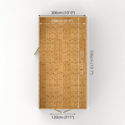 Mercia Premium Shiplap Apex Workshop 20'x10'