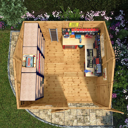 Mercia Premium Shiplap Reverse Apex Workshop 10'x10'