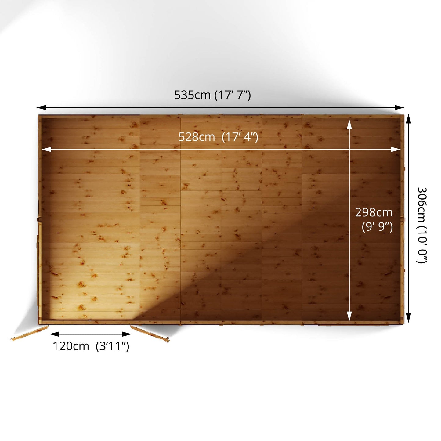 Mercia Premium Shiplap Reverse Apex Workshop 18'x10'