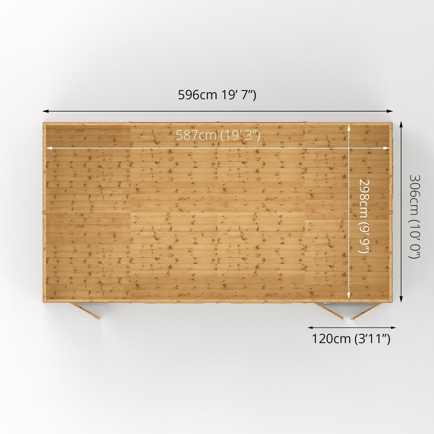 Mercia Premium Shiplap Reverse Apex Workshop 20'x10'