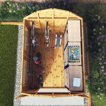 Mercia Premium Shiplap Dutch Barn 10'x8'