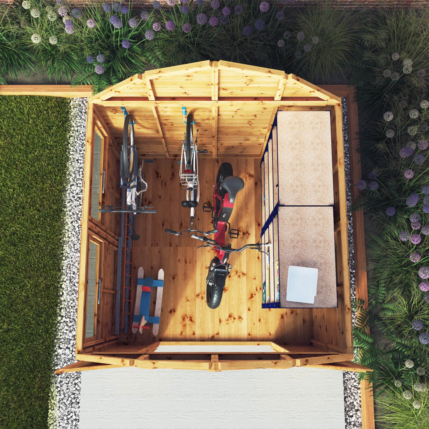 Mercia Premium Shiplap Dutch Barn 8'x8'