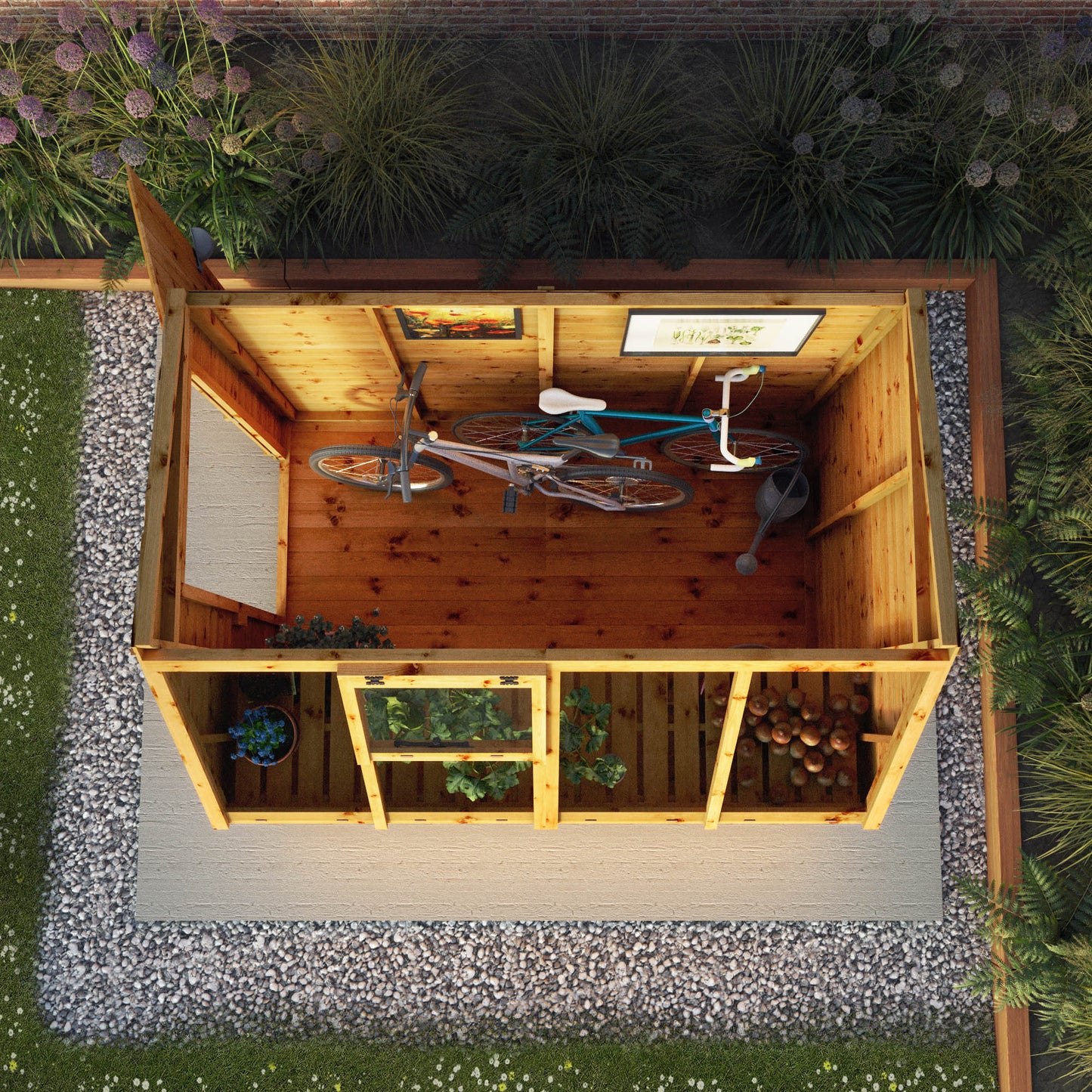 Premium Potting Shed 8'x6'