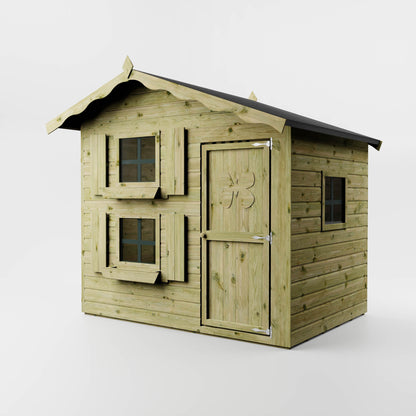 Snowdrop Playhouse with loft 7'x5'