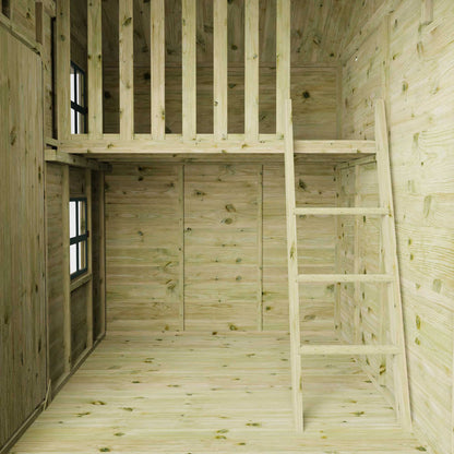 Snowdrop Playhouse with loft 7'x5'