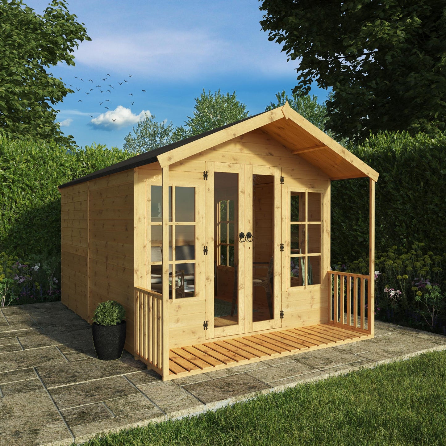 Premium Wessex Summerhouse 12'x8'