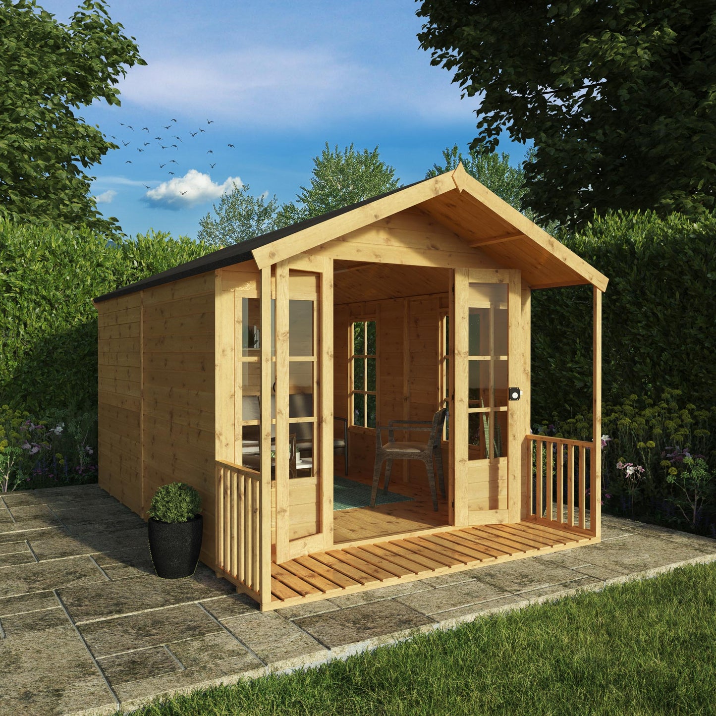 Premium Wessex Summerhouse 12'x8'