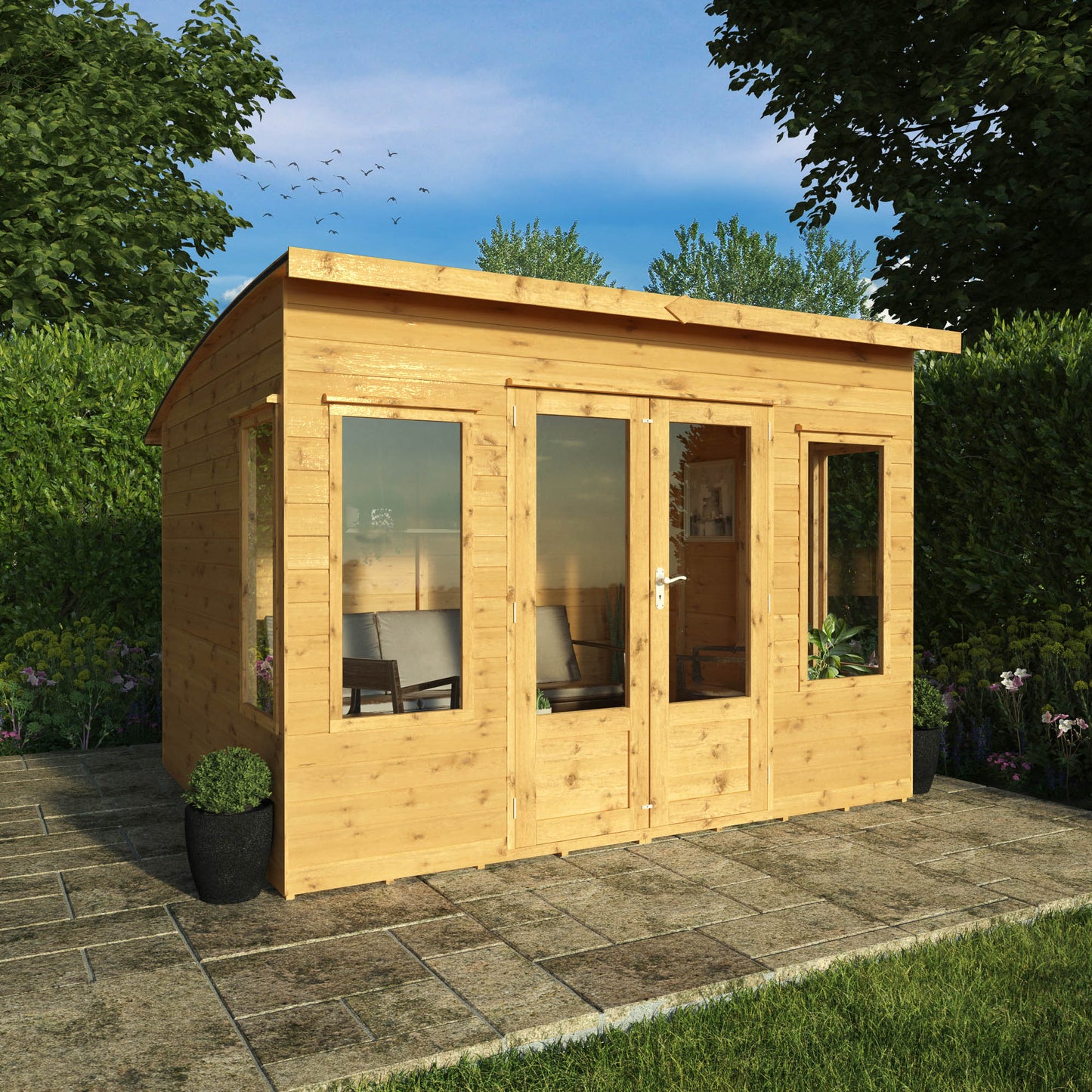 Premium Helios Summerhouse 12'x8'