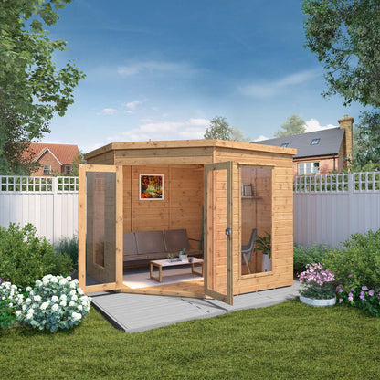 Premium Corner Summerhouse 8'x8'