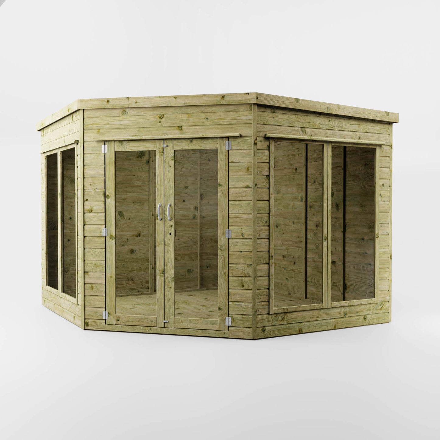 Premium Corner Summerhouse 9'x9'