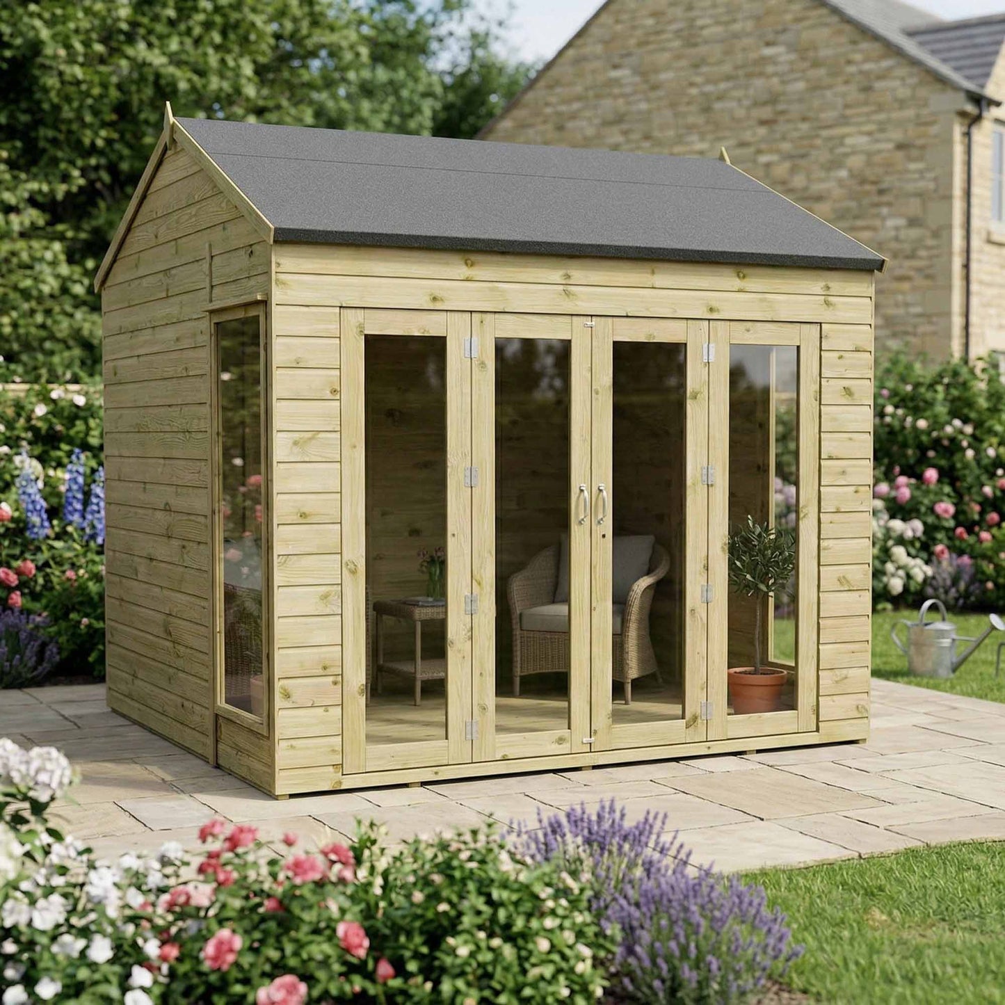 Vermont Summerhouse 8'x8'