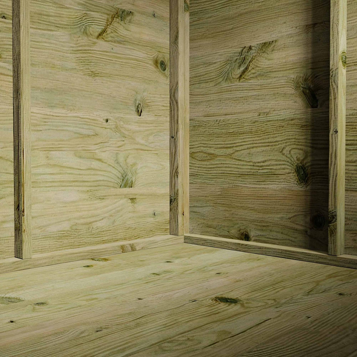 Premium Corner Summerhouse with side Shed 9'x13'