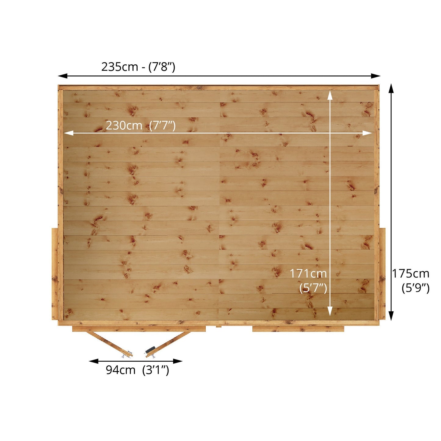 Mercia Maine Summerhouse 8'x6'