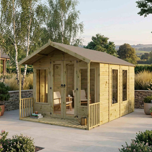 Premium Wessex Summerhouse 12'x8'