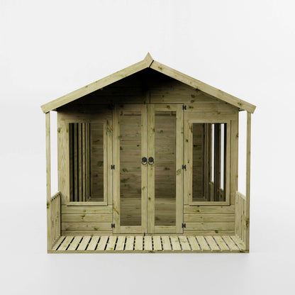 Premium Wessex Summerhouse 12'x8' - Taylors Garden Buildings (view 4)