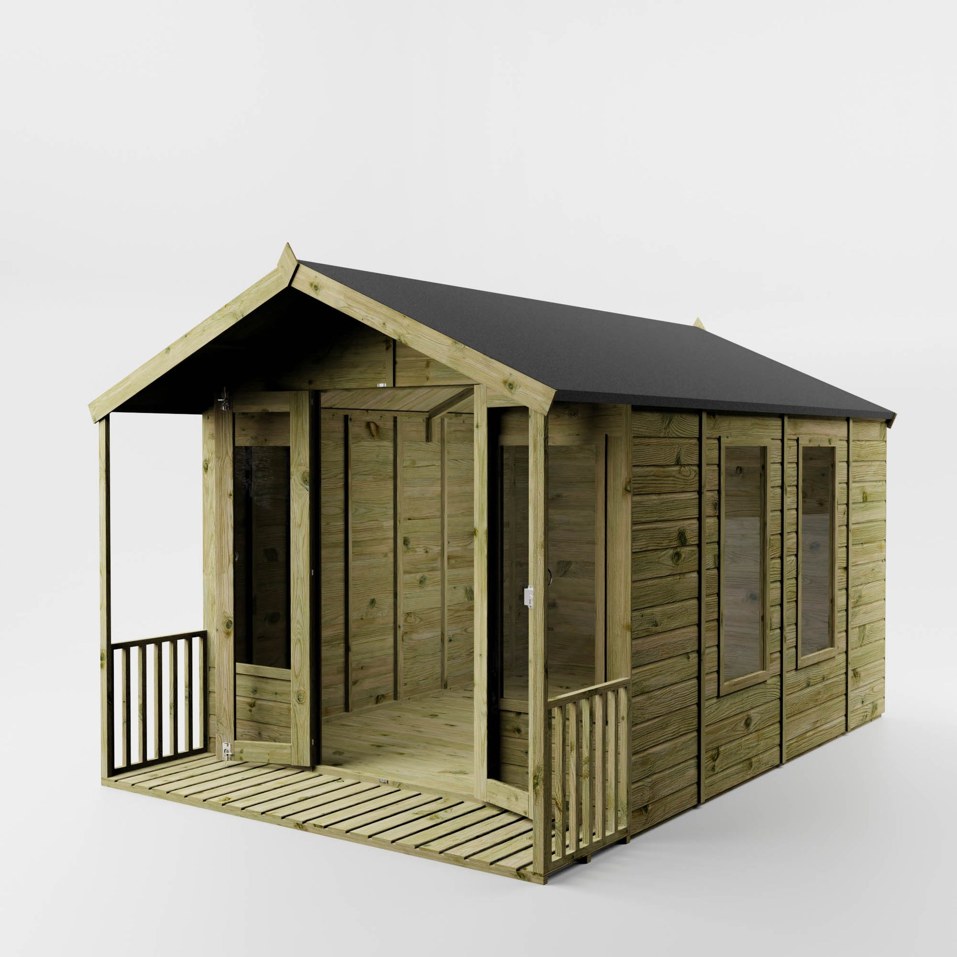 Premium Wessex Summerhouse 12'x8' - Taylors Garden Buildings (view 5)