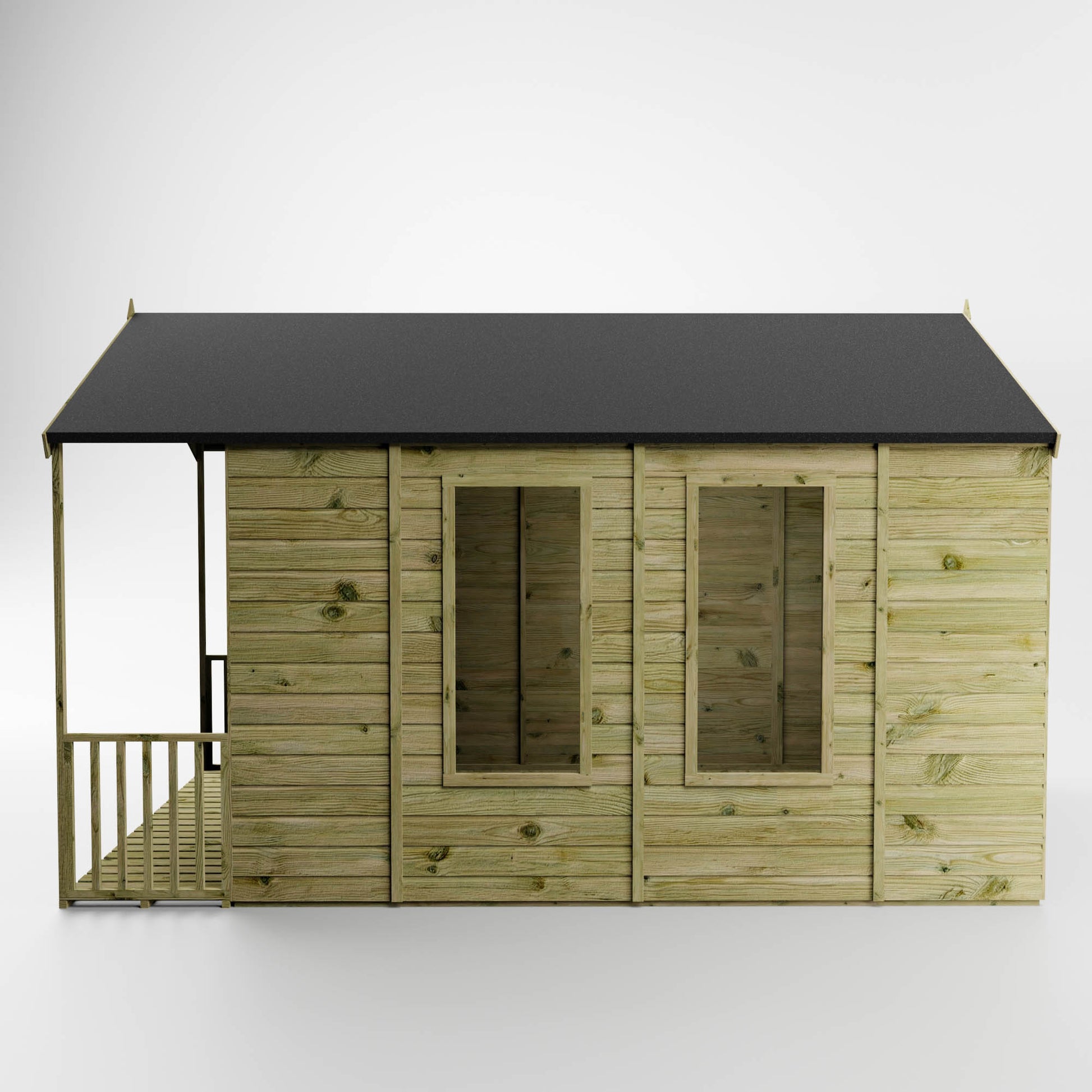 Premium Wessex Summerhouse 12'x8' - Taylors Garden Buildings (view 7)