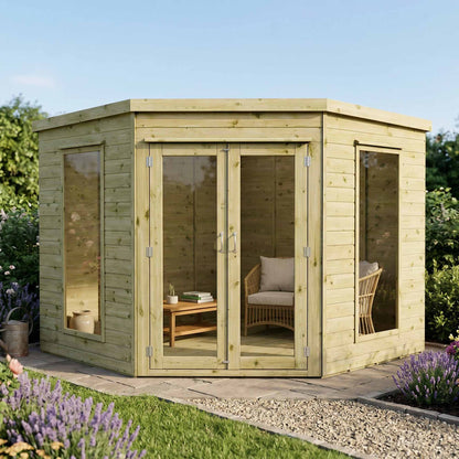 Premium Corner Summerhouse 8'x8'