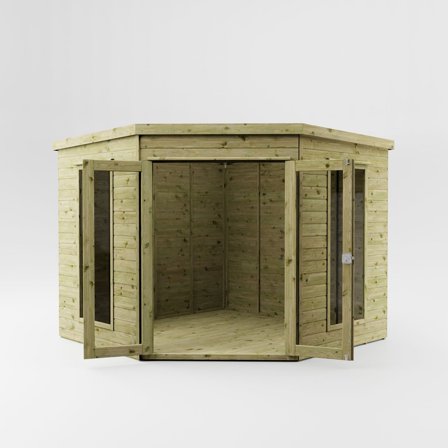 Premium Corner Summerhouse 8'x8'