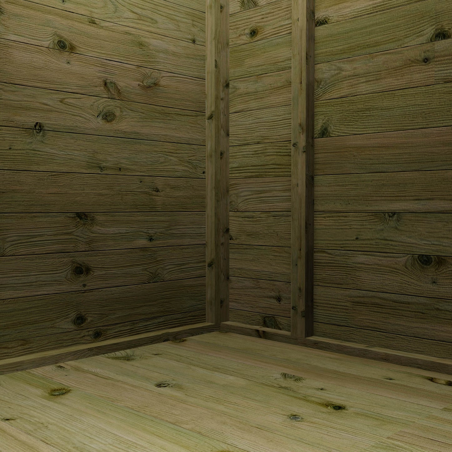 Premium Garden Room Summerhouse with Side Shed 12'x8' - Taylors Garden Buildings (view 7)