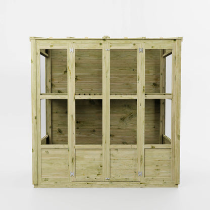 Traditional Tall Wall Greenhouse 6x3