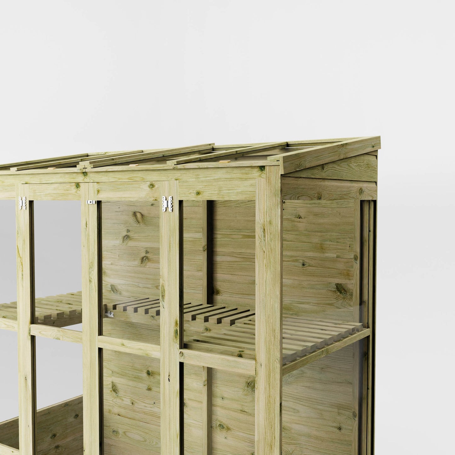 Traditional Tall Wall Greenhouse 6x3