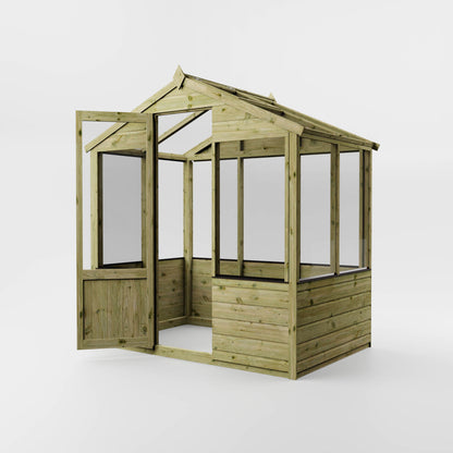 Evesham Wooden Greenhouse 6'x4'