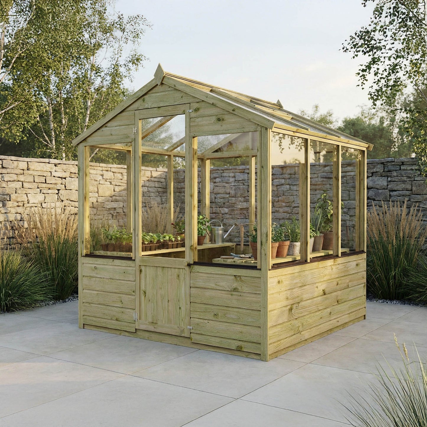 Evesham Greenhouse 6'x6'