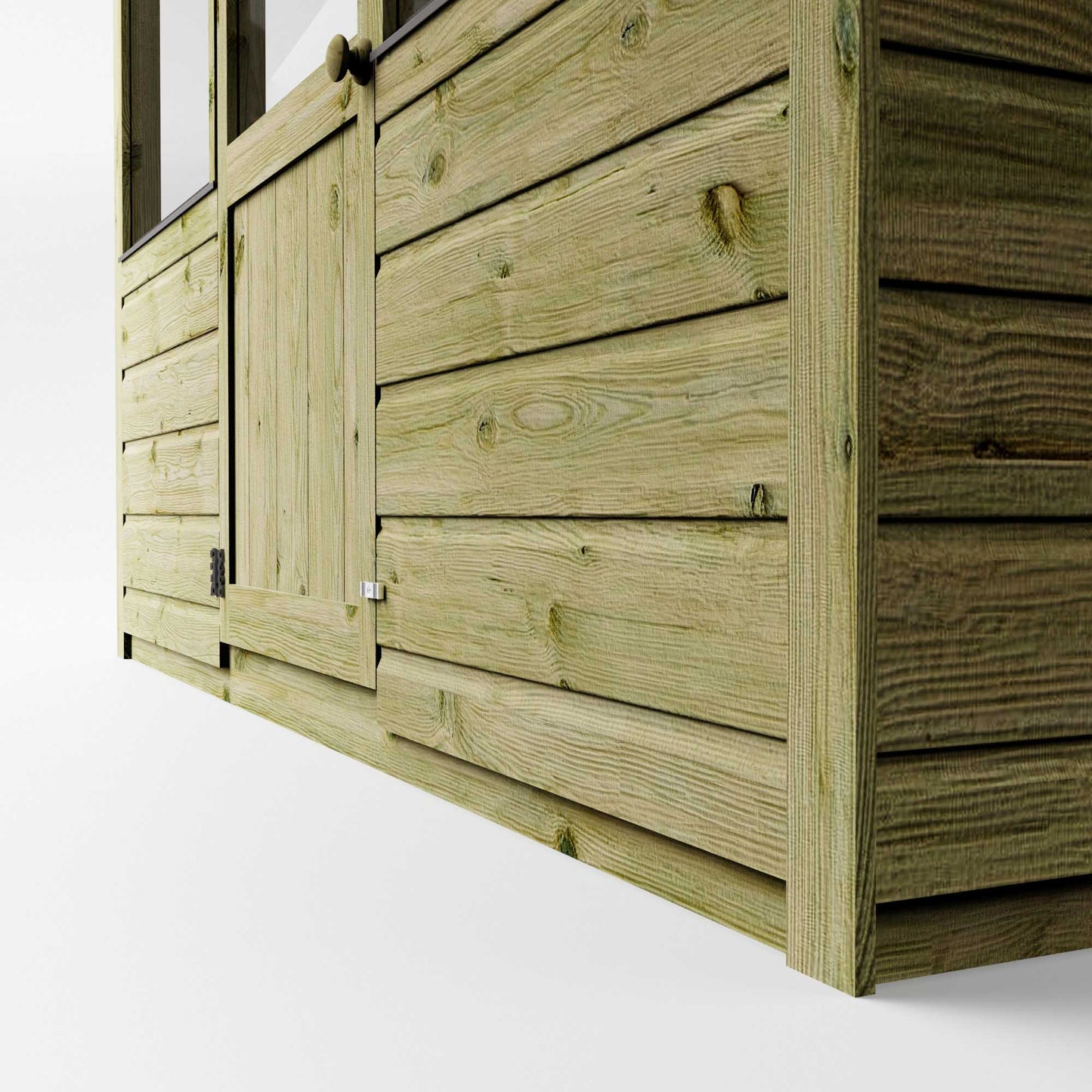 Evesham Wooden Greenhouse 8'x6'