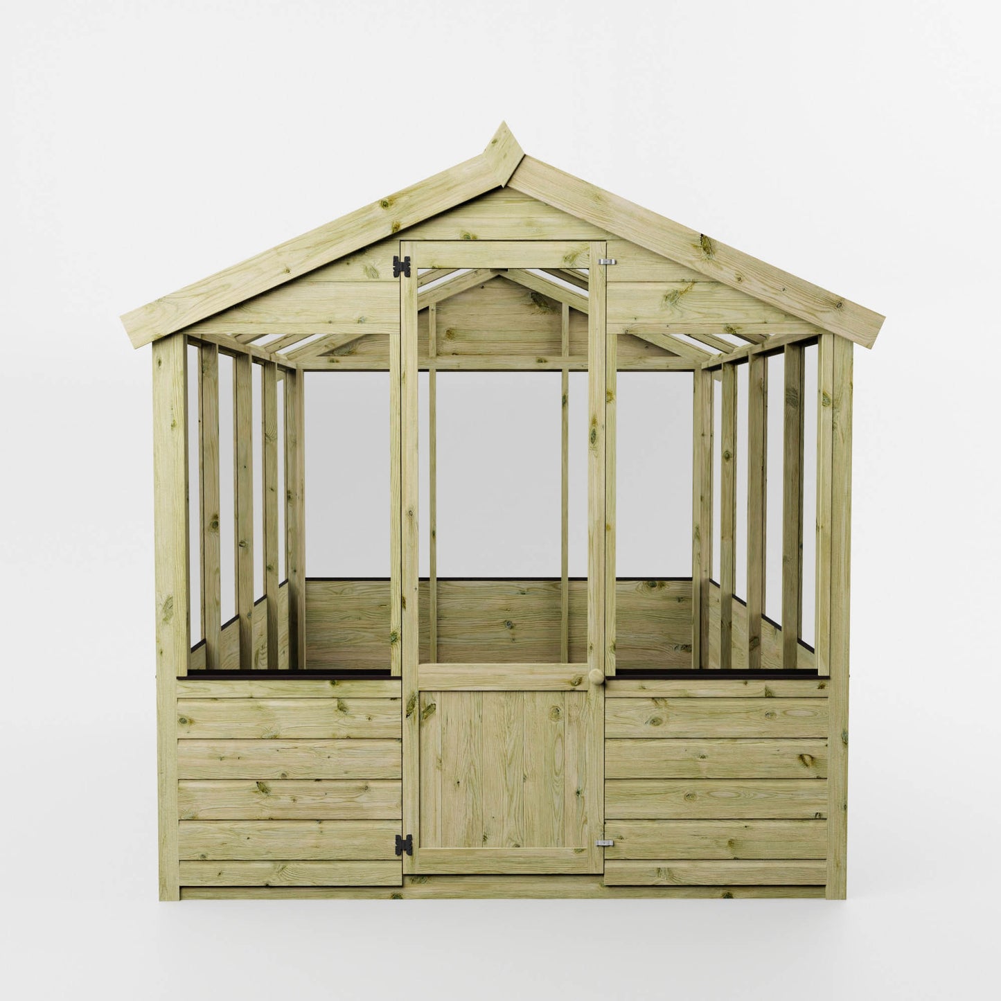 Evesham Wooden Greenhouse 8'x6'