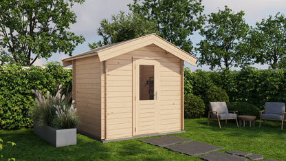 Lugarde Select - Hampshire Apex Roof Log Cabin 250x200cm