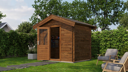 Lugarde Select - Hampshire Apex Roof Log Cabin 250x200cm