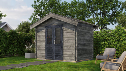 Lugarde Select - Bath Apex Roof Log Cabin 300x200cm