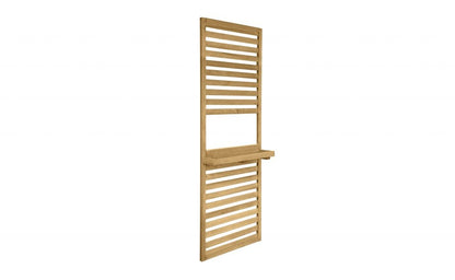 Slatted Wall Planter 1 Shelf