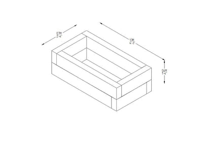 Forest Sleeper Raised Bed