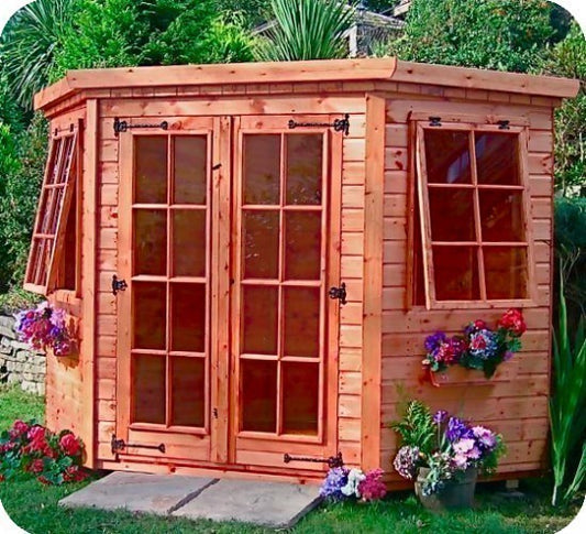 The Georgian Corner Summerhouse 8'x8'