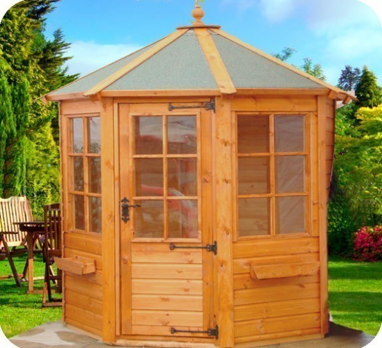 The Georgian Round Summerhouse 6'x6'