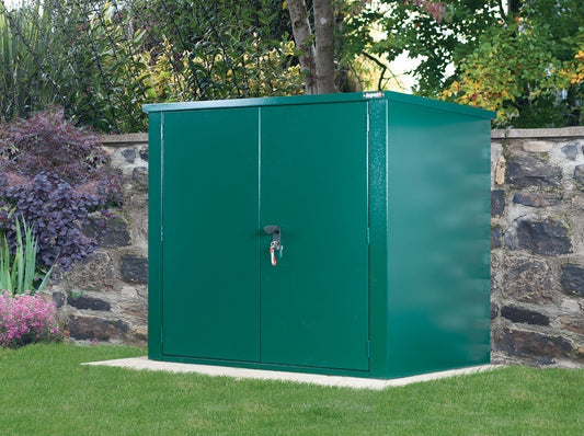 ASGARD Secure Store Metal Garden Shed 5'x3'
