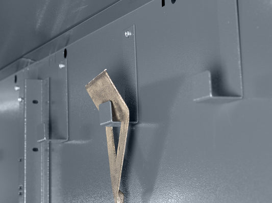 ASGARD The Sentry Metal Shed 3'X7'