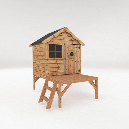 Snug Playhouse with Tower