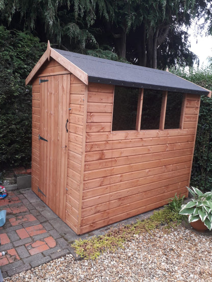 Supreme Shed 8'x5' with Pent or Apex Roof