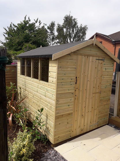 Supreme Shed 8'x6' with Pent or Apex Roof