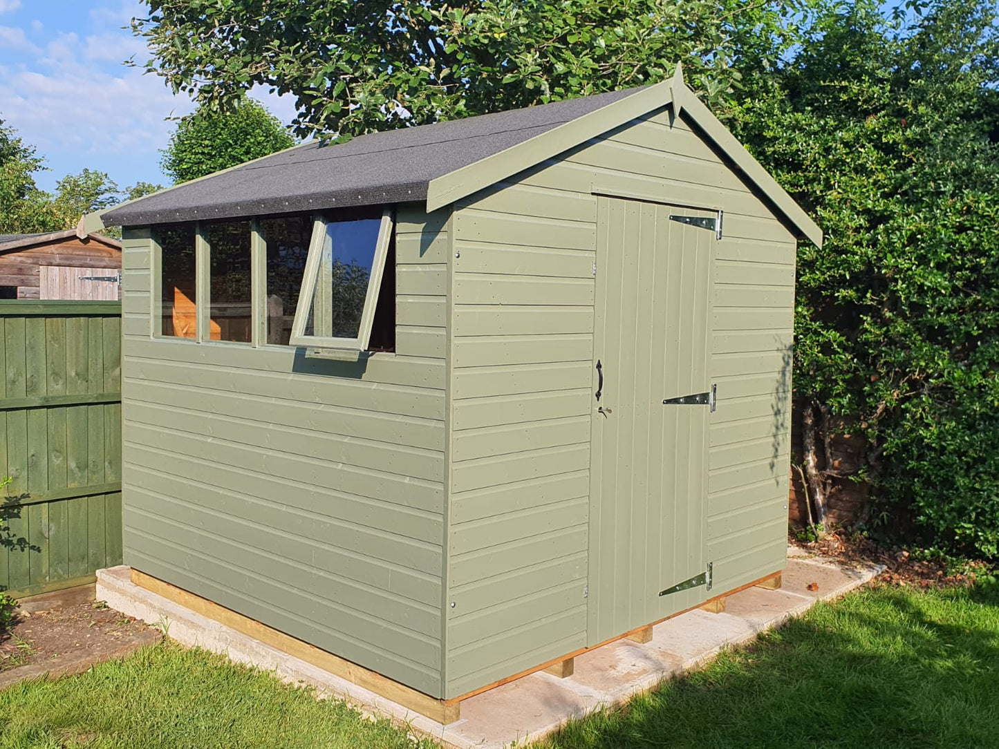 Supreme Shed 8'x8' with Pent or Apex Roof