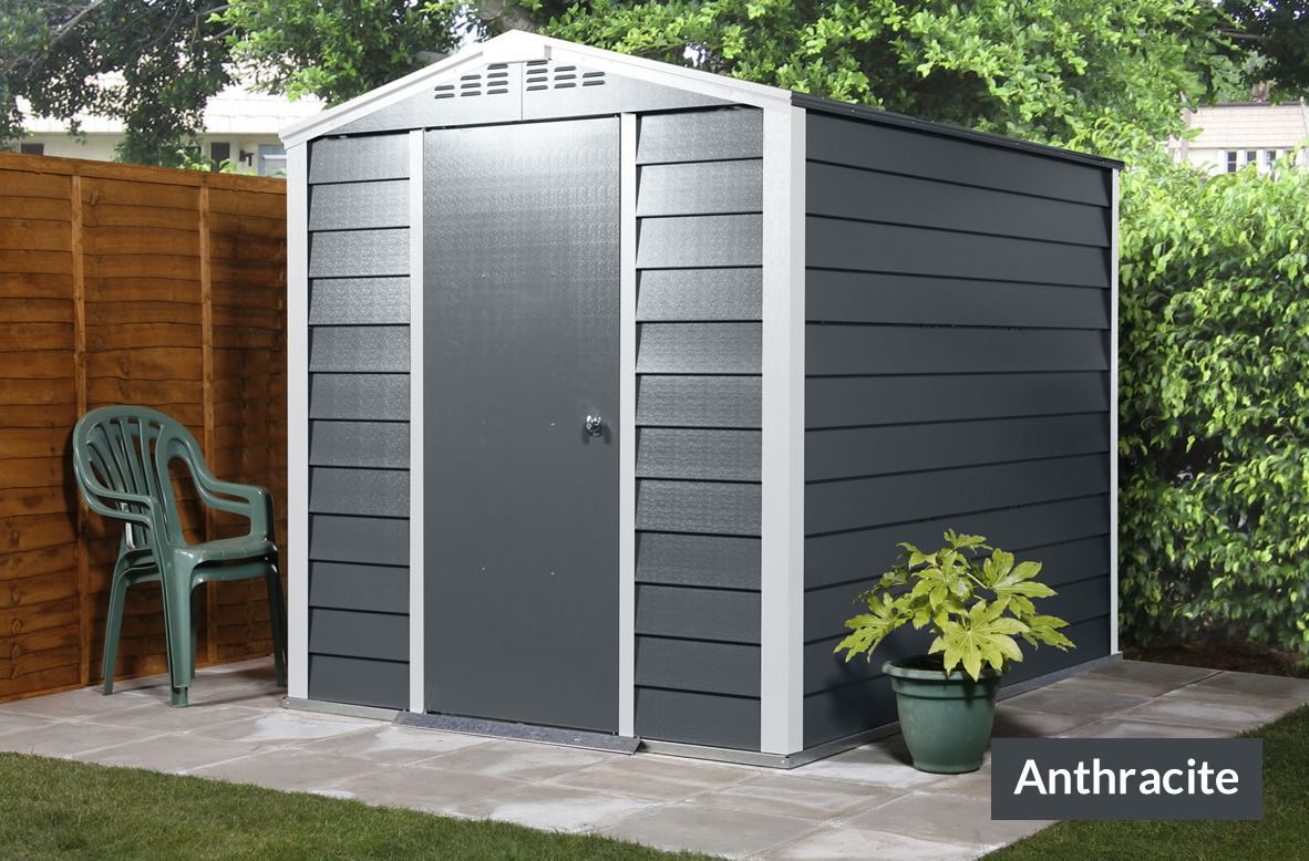 Trimetal Titan 630 Metal shed 6'x3'1