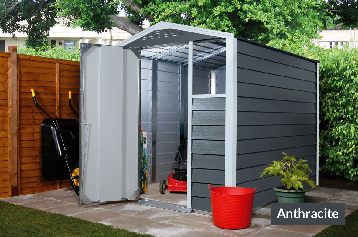 Trimetal Titan 680 Metal shed 6'x8'