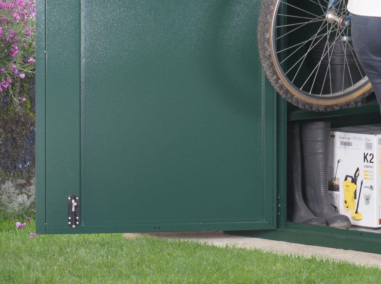 ASGARD Trojan Plus Combined Garden & Bike Shed 7'x3'